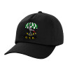 Child's Baseball Cap, 100% Cotton, Black