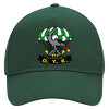 Adult Ultimate Hat GREEN, (100% COTTON DRILL, ADULT, UNISEX, ONE SIZE)