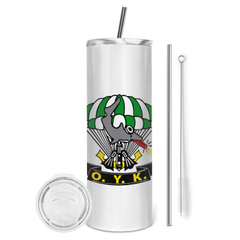 Underwater Demolition Team, Tumbler stainless steel 600ml, with metal straw & cleaning brush