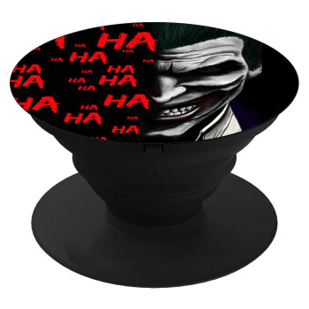 Joker hahaha, Phone Holders Stand  Black Hand-held Mobile Phone Holder