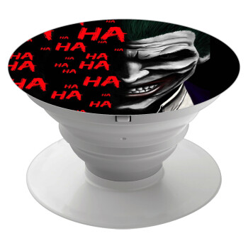 Joker hahaha, Phone Holders Stand  White Hand-held Mobile Phone Holder