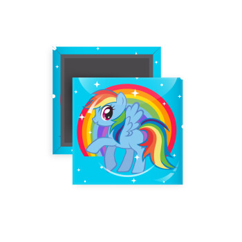 My Little Pony, Μαγνητάκι ψυγείου τετράγωνο διάστασης 5x5cm
