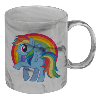 My Little Pony, Mug ceramic marble style, 330ml