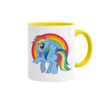My Little Pony, Mug colored yellow, ceramic, 330ml