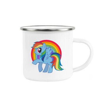 My Little Pony, Metallic enamel cup white 360ml