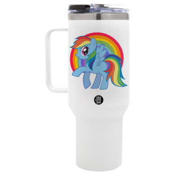 My Little Pony, Mega Tumbler με καπάκι, διπλού τοιχώματος (θερμό) 1,2L