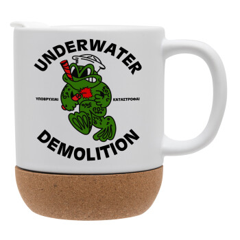 Underwater Demolition, Ceramic coffee mug Cork (MAT), 330ml (1pcs)