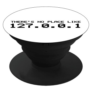 there's no place like 127.0.0.1, Phone Holders Stand  Black Hand-held Mobile Phone Holder