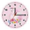 Wooden wall clock (20cm)