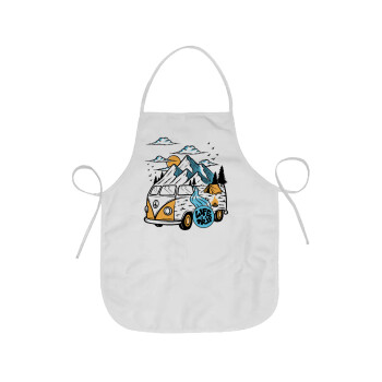 Life is a trip, Chef Apron Short Full Length Adult (63x75cm)