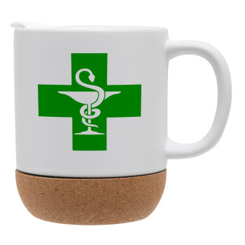 Φαρμακείο, Ceramic coffee mug Cork (MAT), 330ml (1pcs)