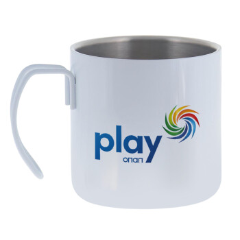 Play by ΟΠΑΠ, Mug Stainless steel double wall 400ml