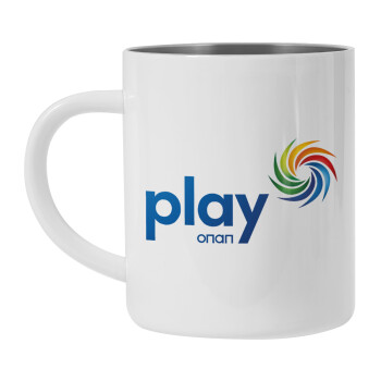 Play by ΟΠΑΠ, Mug Stainless steel double wall 450ml