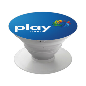 Play by ΟΠΑΠ, Phone Holders Stand  White Hand-held Mobile Phone Holder