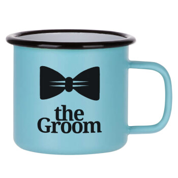 The Groom, Κούπα Μεταλλική εμαγιέ ΜΑΤ σιέλ 360ml