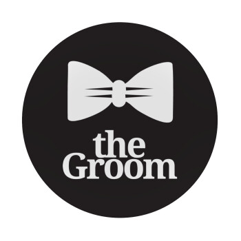 The Groom, Mousepad Round 20cm
