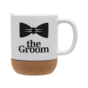 The Groom, Ceramic coffee mug Cork (MAT), 330ml (1pcs)