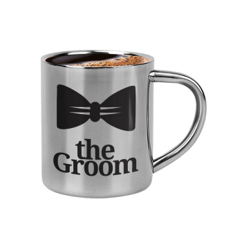 The Groom, Double-wall metal cup for espresso (220ml)