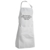 Adult Chef Apron (with sliders and 2 pockets)