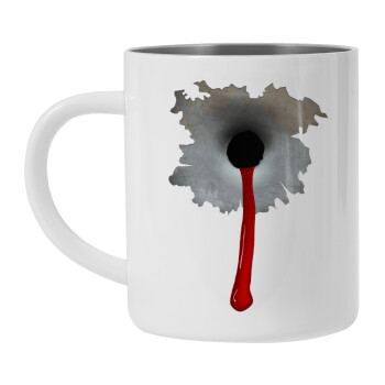 Bullet holes, Mug Stainless steel double wall 450ml