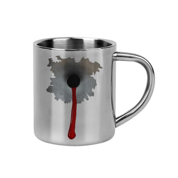 Bullet holes, Mug Stainless steel double wall 300ml