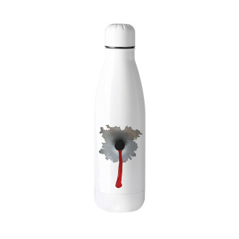 Bullet holes, Metal mug thermos (Stainless steel), 500ml