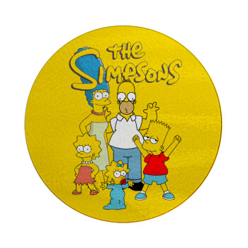 The Simpsons, Επιφάνεια κοπής γυάλινη στρογγυλή (30cm)