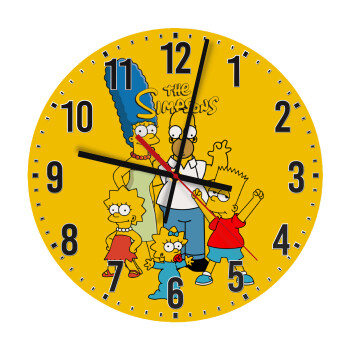 The Simpsons, Ρολόι τοίχου ξύλινο (30cm)