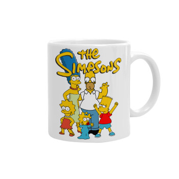 The Simpsons, Ceramic coffee mug, 330ml (1pcs)