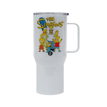 The Simpsons, Mega Stainless steel Tumbler with lid, double wall 750L