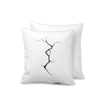 Cracked, Sofa cushion 40x40cm includes filling