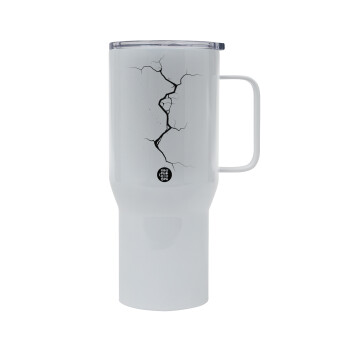 Cracked, Tumbler με καπάκι, διπλού τοιχώματος (θερμό) 750L