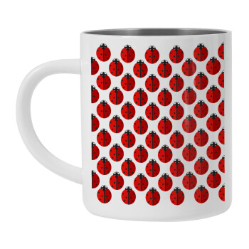 Coccinella, Mug Stainless steel double wall 450ml