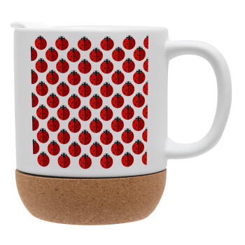 Coccinella, Ceramic coffee mug Cork (MAT), 330ml (1pcs)