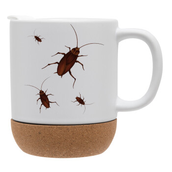 Blattodea, Ceramic coffee mug Cork (MAT), 330ml (1pcs)