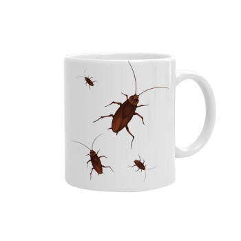 Blattodea, Ceramic coffee mug, 330ml (1pcs)