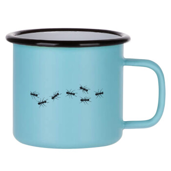 Ants, Κούπα Μεταλλική εμαγιέ ΜΑΤ σιέλ 360ml