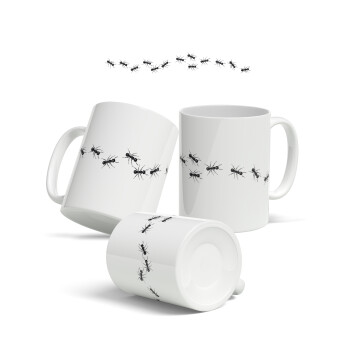 Ants, Ceramic coffee mug, 330ml