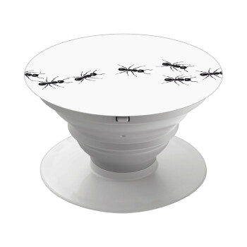 Ants, Phone Holders Stand  White Hand-held Mobile Phone Holder