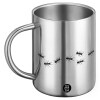 BIG Mug Stainless steel double wall (450ml)