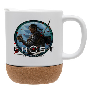 Ghost of Tsushima, Ceramic coffee mug Cork (MAT), 330ml (1pcs)