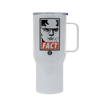 Dunder Mifflin FACT, Tumbler με καπάκι, διπλού τοιχώματος (θερμό) 750L