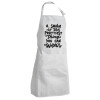 Adult Chef Apron (with sliders and 2 pockets)