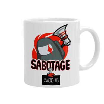 Among US Sabotage, Ceramic coffee mug, 330ml (1pcs)