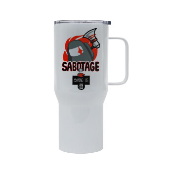 Among US Sabotage, Tumbler με καπάκι, διπλού τοιχώματος (θερμό) 750L