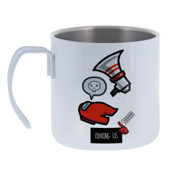 Among US Shhhh!!!, Mug Stainless steel double wall 400ml