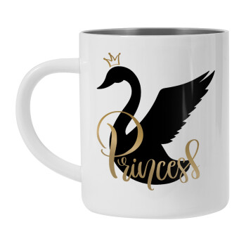 Swan Princess, Mug Stainless steel double wall 450ml