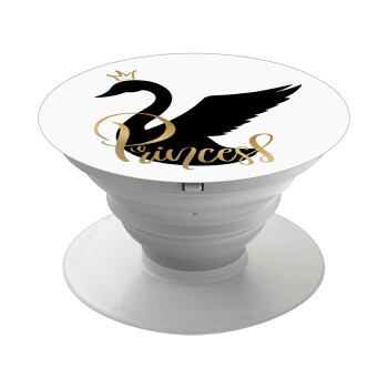 Swan Princess, Phone Holders Stand  White Hand-held Mobile Phone Holder