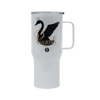 Swan Princess, Tumbler με καπάκι, διπλού τοιχώματος (θερμό) 750L