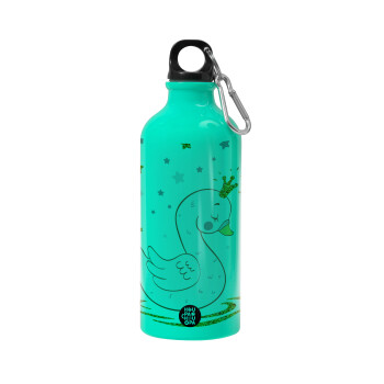 Crowned swan, Water bottle 600ml